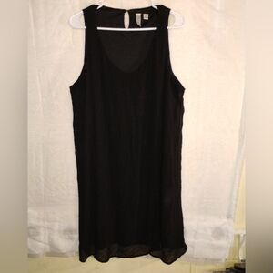 Tacrra 2x Black Sleeveless Dress Plus